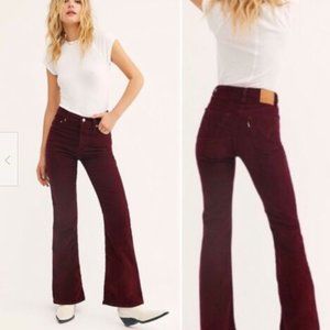 Levi's Ribcage Flare Corduroy pants